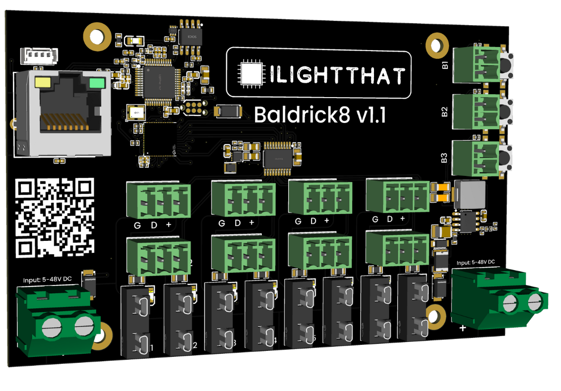 Baldrick8 Board Overview