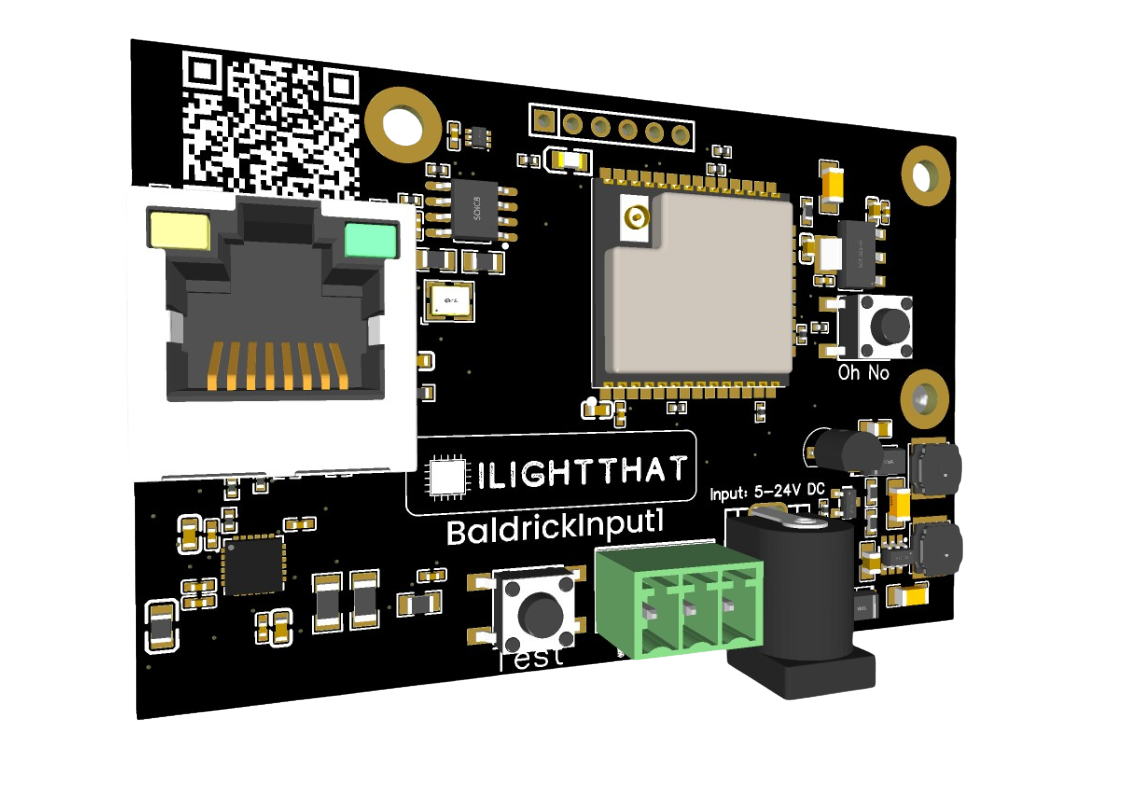 BaldrickInput1 Board