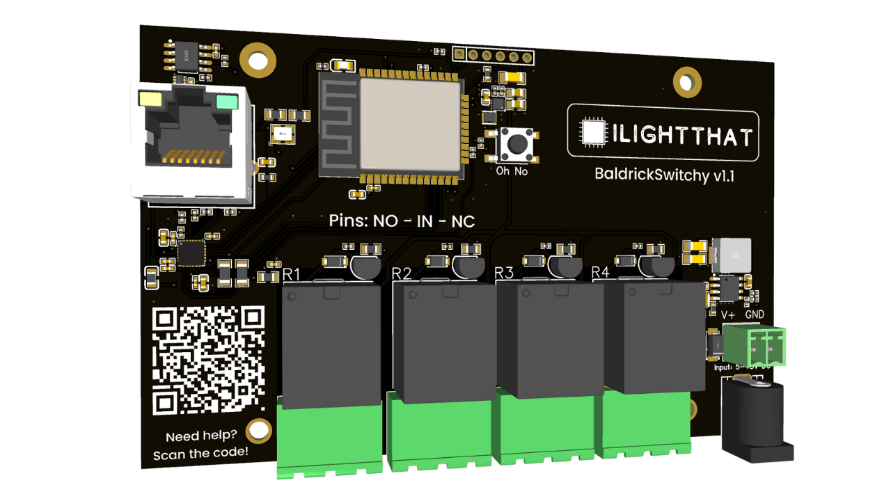 BaldrickSwitchy Board Overview